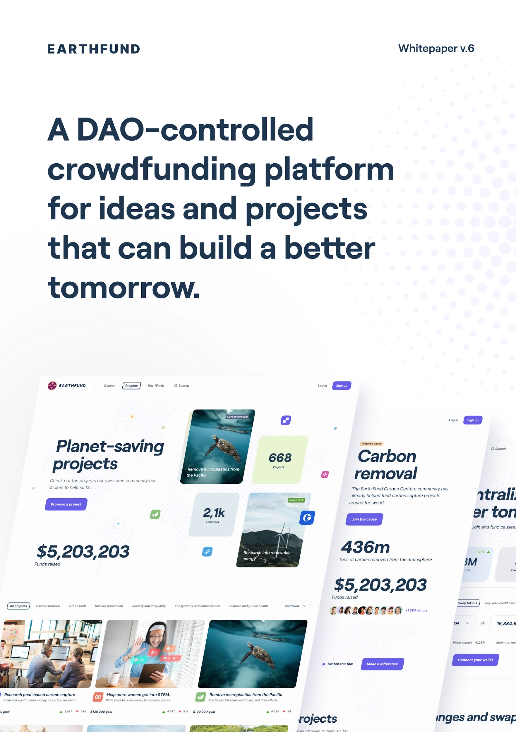 Earthfund whitepaper cover