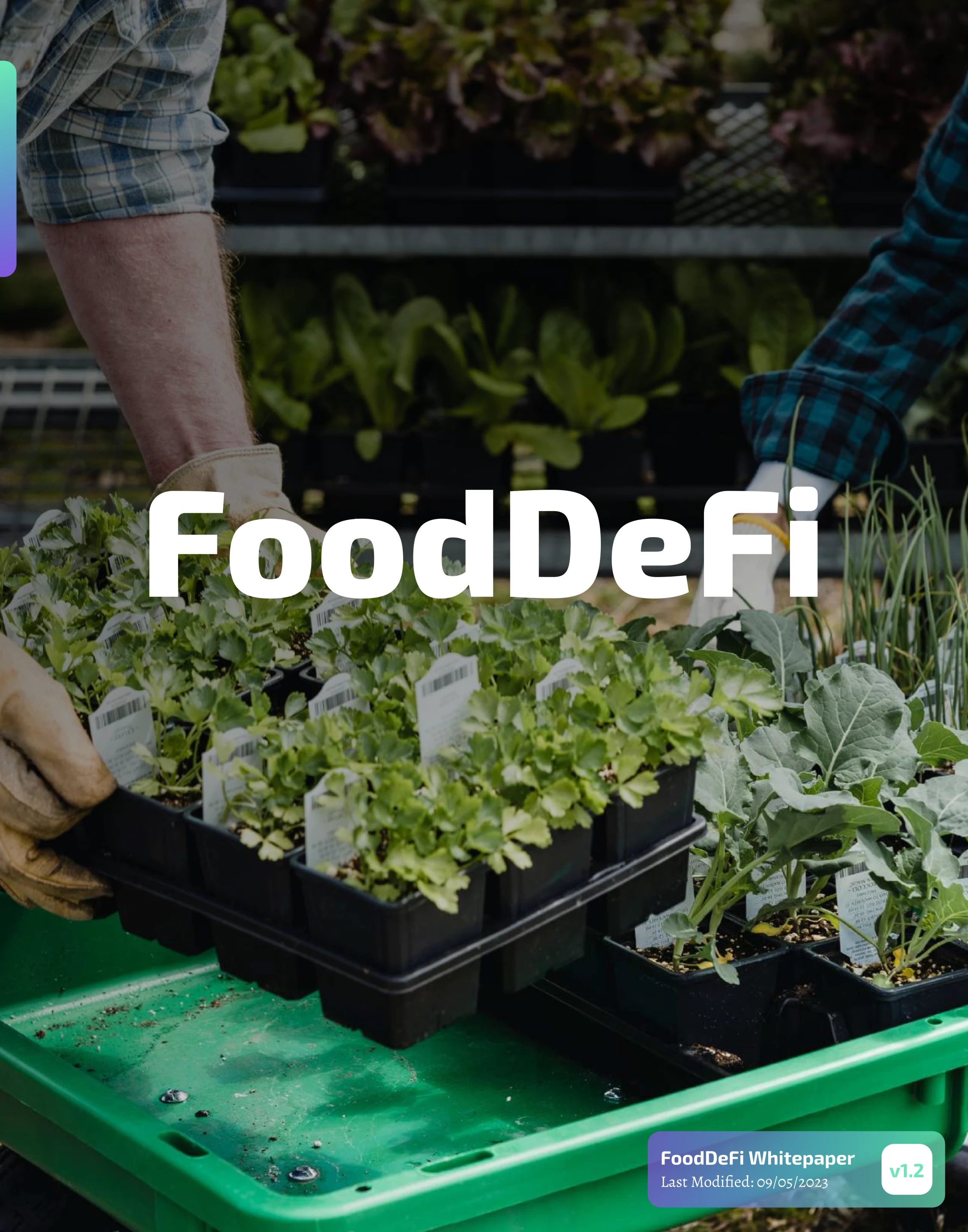 FoodDefi whitepaper cover